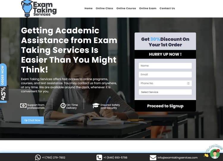 ExamTakingServices.com review