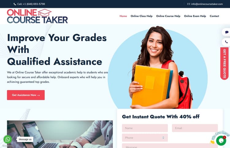 OnlineCourseTaker.com review